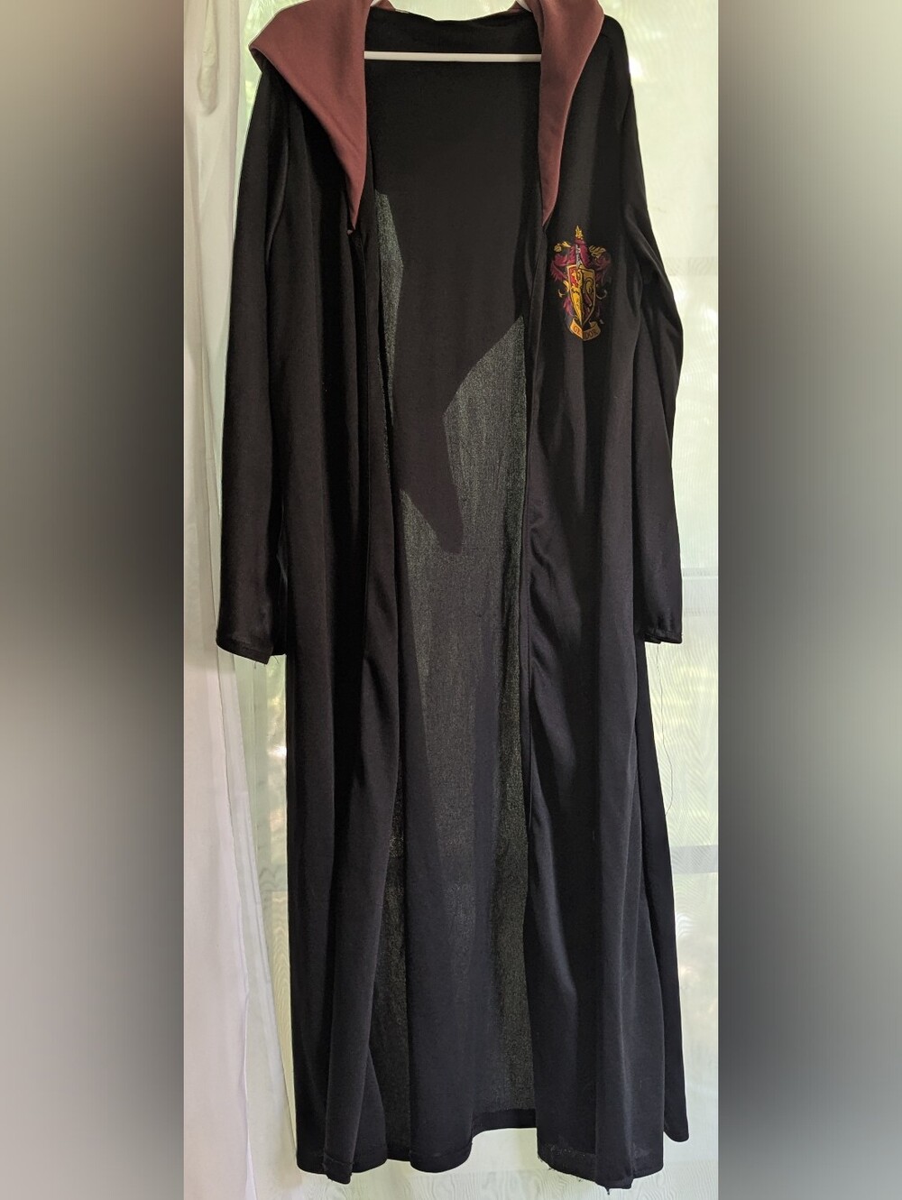 🎃 Costume: Harry Potter Gryffindor Hooded Cloak Robe